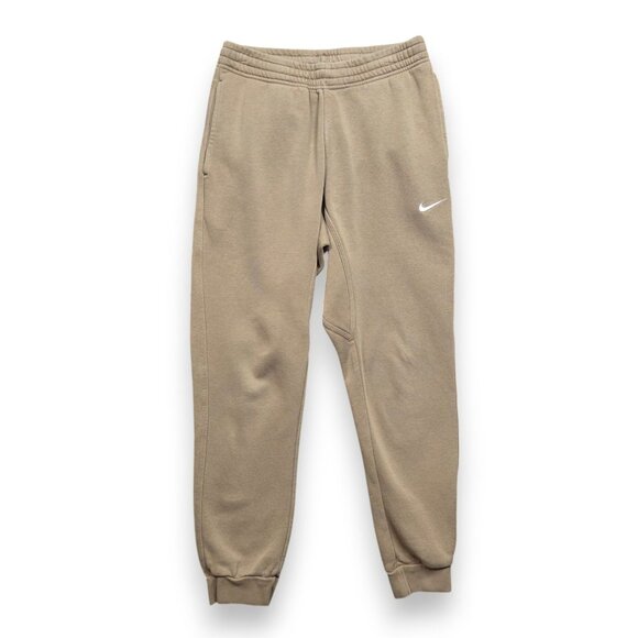 Nike Sportswear Club Fleece Joggers Mens Medium Biege 716830-247 - Picture 1 of 11